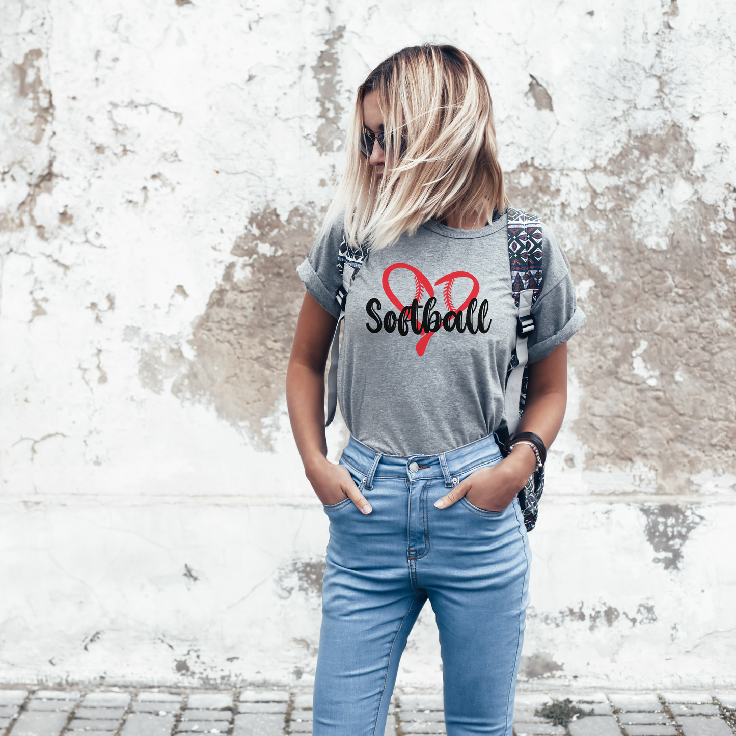 Softball Heart shirt