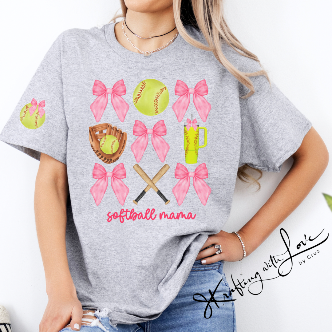 Coquette Softball T-Shirt.