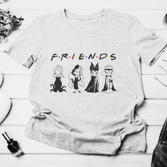 Villain Friends Unisex t-shirt