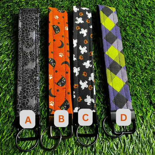 Halloween key fob wristlet.